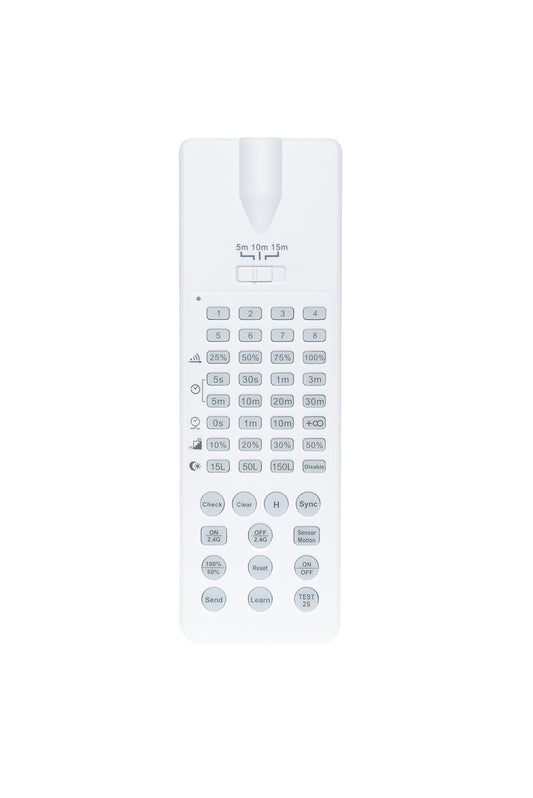 DOTLUX Fernbedienung für MISTRALsmart/evo PIR Sensor 5435-2