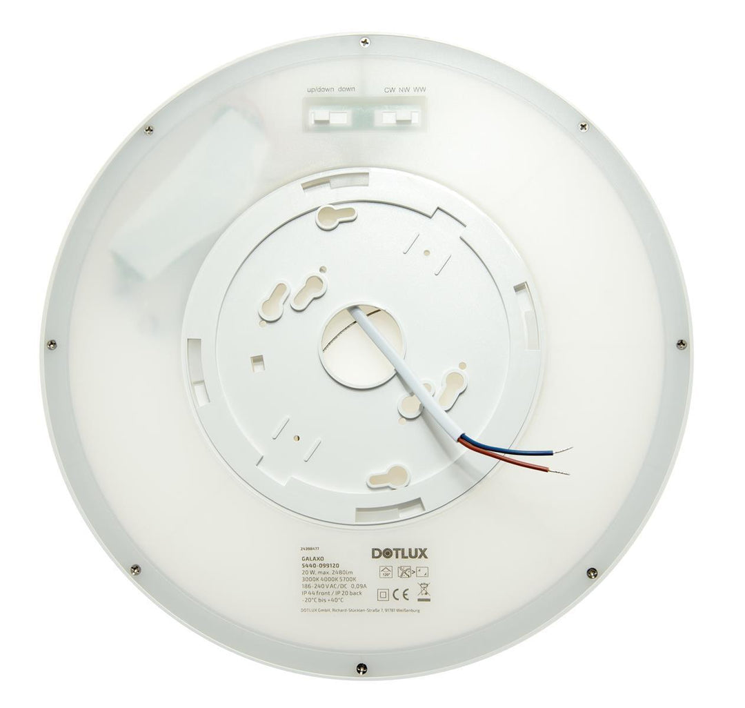 DOTLUX LED-Leuchte GALAXO Ø300 20W COLORselect und Backlight