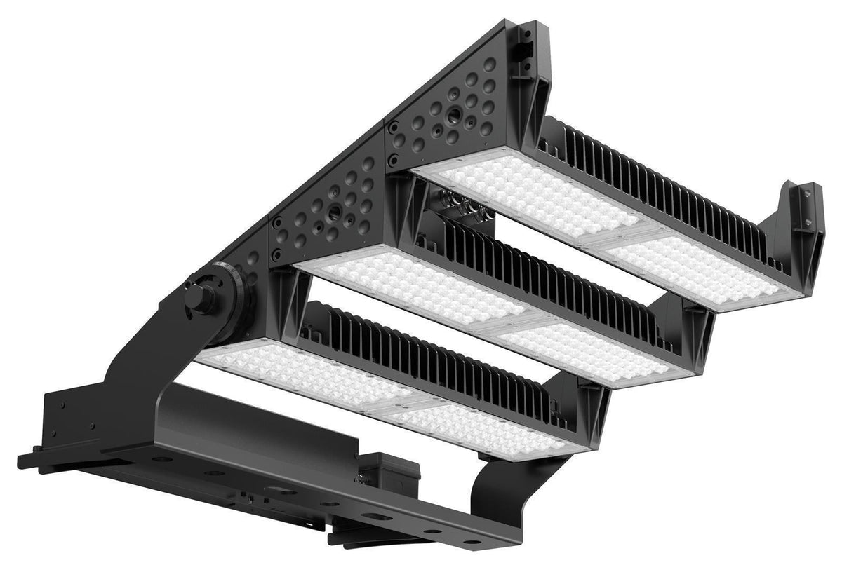 DOTLUX LED-Fluter HLFsport 1200W 3000K 1-10V dimmbar 106*15° Abstrahlwinkel