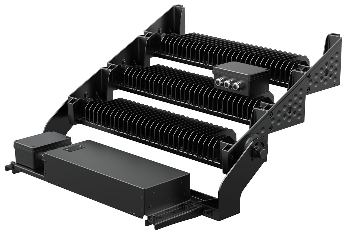 DOTLUX LED-Fluter HLFsport 1200W 3000K 1-10V dimmbar 106*15° Abstrahlwinkel