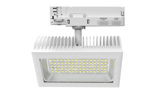 DOTLUX LED-Tracklight FLEXAtrack max.32W POWERselect & COLORselect 100° weiss