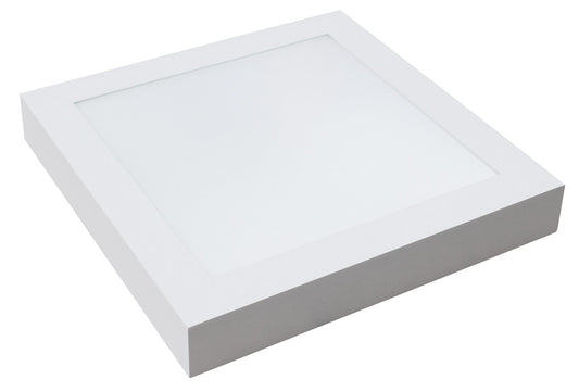 DOTLUX LED-Aufbauleuchte PANELbig-ugr 325x325mm max. 23W COLORselect POWERselect mit 4poligem Stecker für HCL inkl. Netzteil