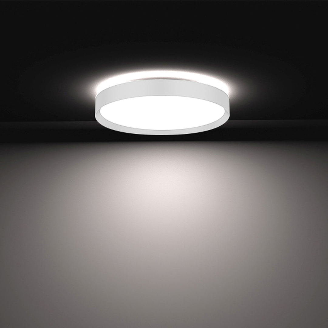 DOTLUX LED-Leuchte DISCugr Ø400mm 40W COLORselect und DALI weiß
