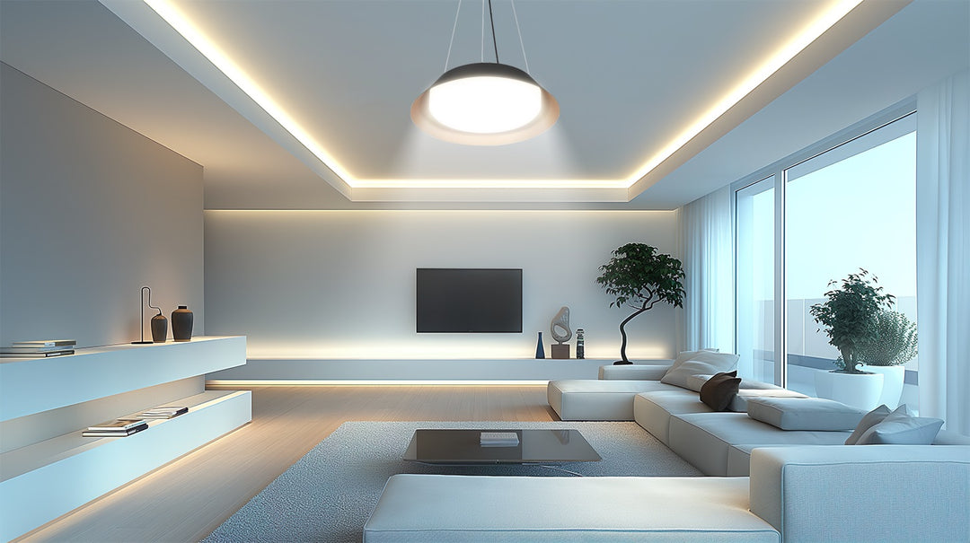 DOTLUX pendant set for DESIGN reflector LUNA &amp; SURFACE 1.60m