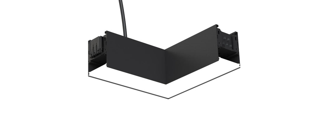 DOTLUX CONNECT Lineare LED-Leuchte Ecke Links m. Einspeiserkabel 12W 4000K DALI