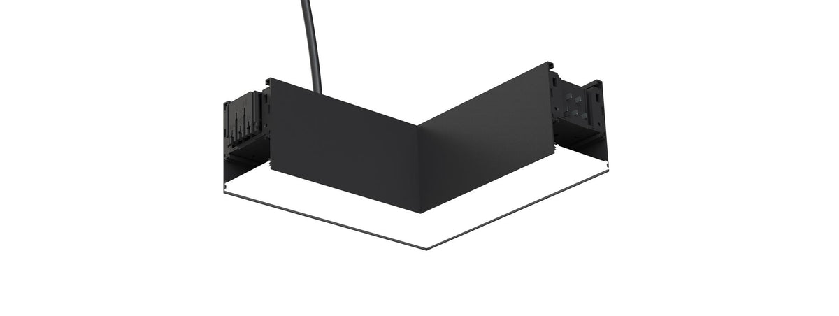 DOTLUX CONNECT Lineare LED-Leuchte Ecke Links m. Einspeiserkabel 12W 4000K DALI