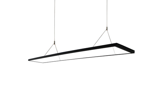 DOTLUX LED-Büroleuchte HOVER 41W COLORselect UGR<19 schwarz