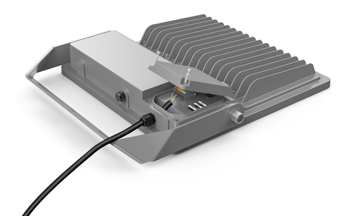 DOTLUX LED-Fluter LENSone max. 100W 120° Abstrahlwinkel POWERselect COLORselect Sensor