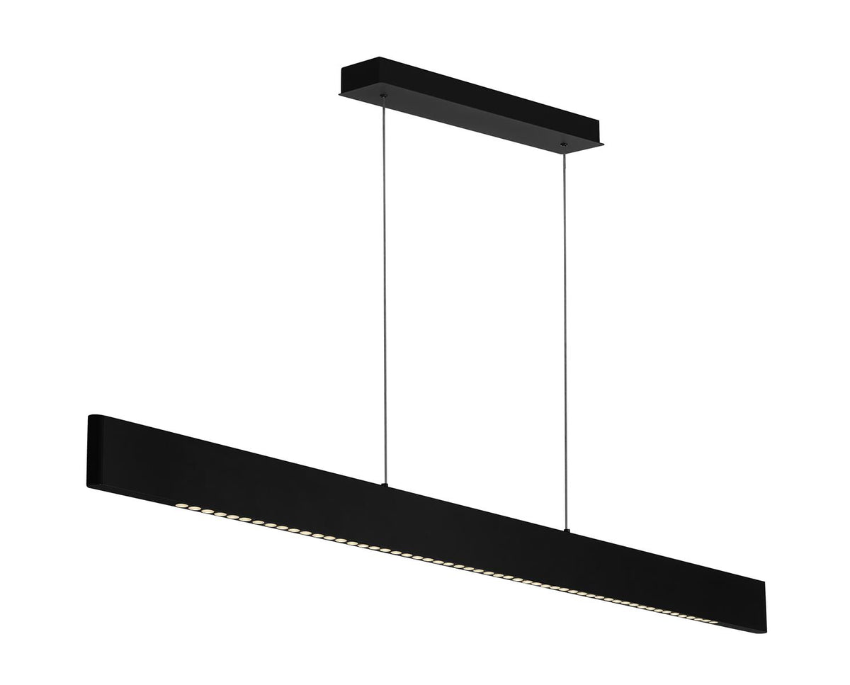 DOTLUX LED-Pendelleuchte FINO 40W COLORselect Schwarz