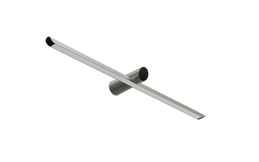 DOTLUX LED-Spiegelleuchte SKYLAR 9,5W 3000K silber