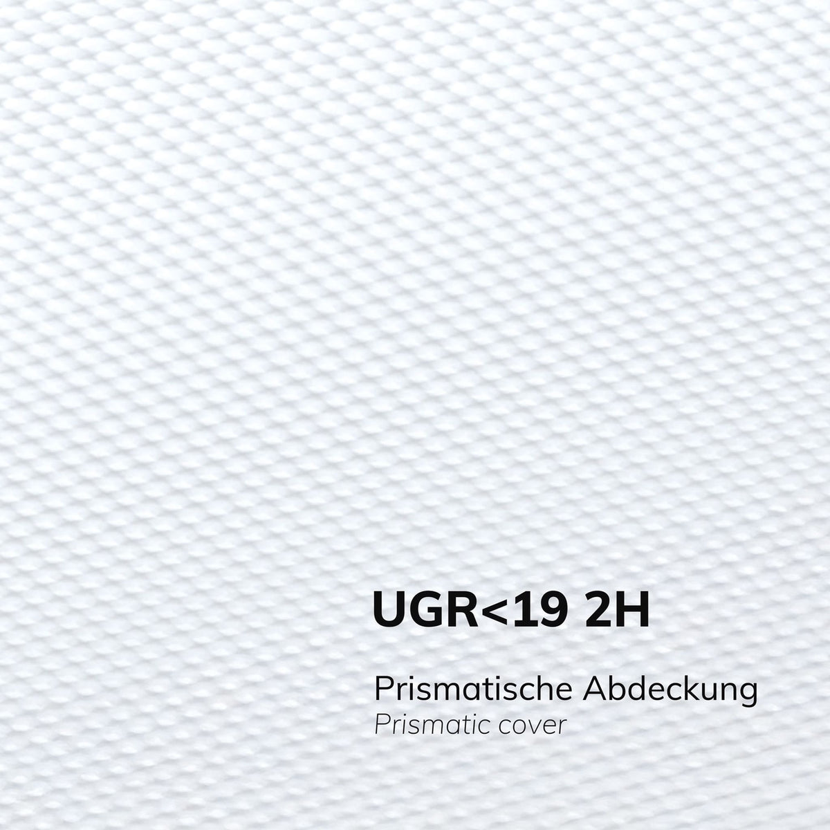 LED Hängeleuchte UGR<19 2H, schwarz, 70W, IP42, DN800, ColorSwitch 2700|3000|4000K, DALI dimmbar